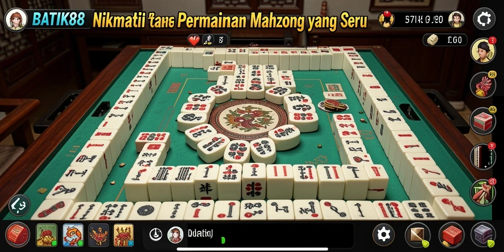 Tampilan gameplay menarik dari <strong>BATIK88</strong> yang memikat para penggemar Mahjong.