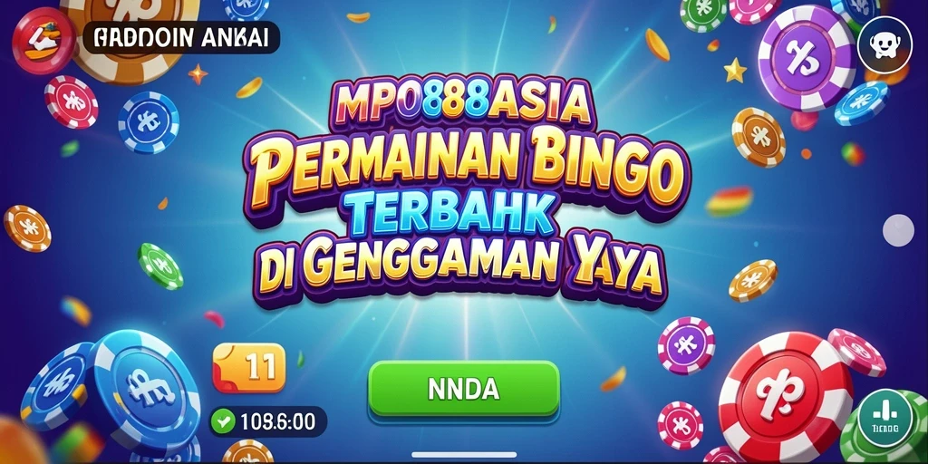 Tampilan gameplay seru dan interaktif dari MPO88ASIA Bingo.