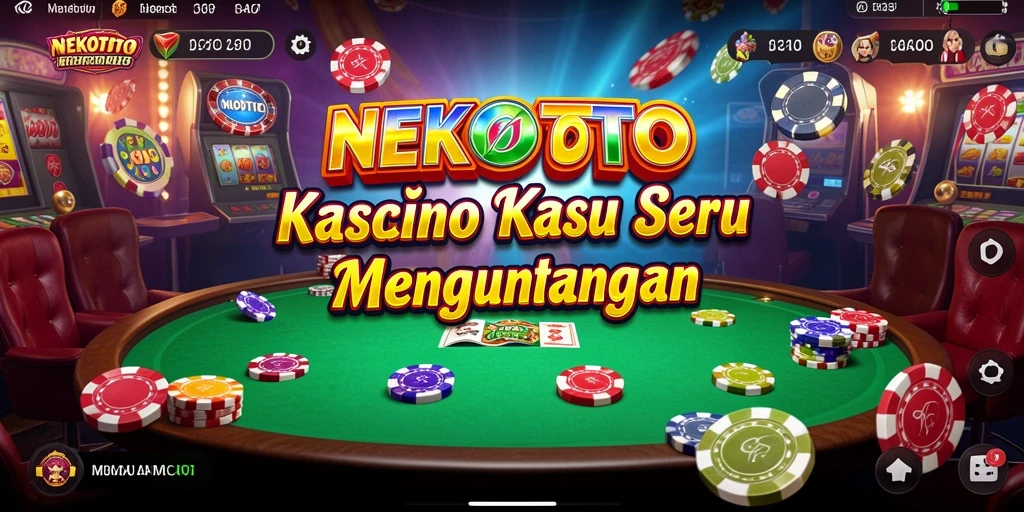 Tampilan gameplay yang seru dan menarik di NEKOTOTO.
