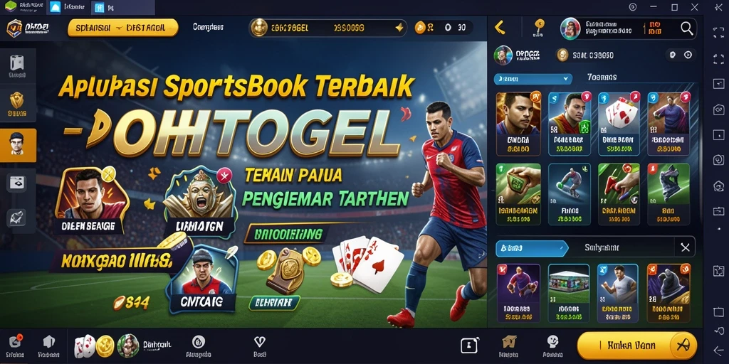 Screenshot OHTOGEL yang menampilkan berbagai opsi taruhan olahraga.