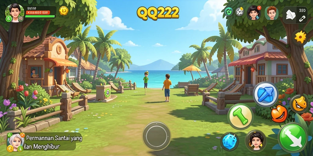 Gambaran gameplay seru di QQ222 dengan desain yang menarik.